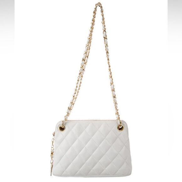 CHANEL 24k GHW White Bag - Picture 4 of 16